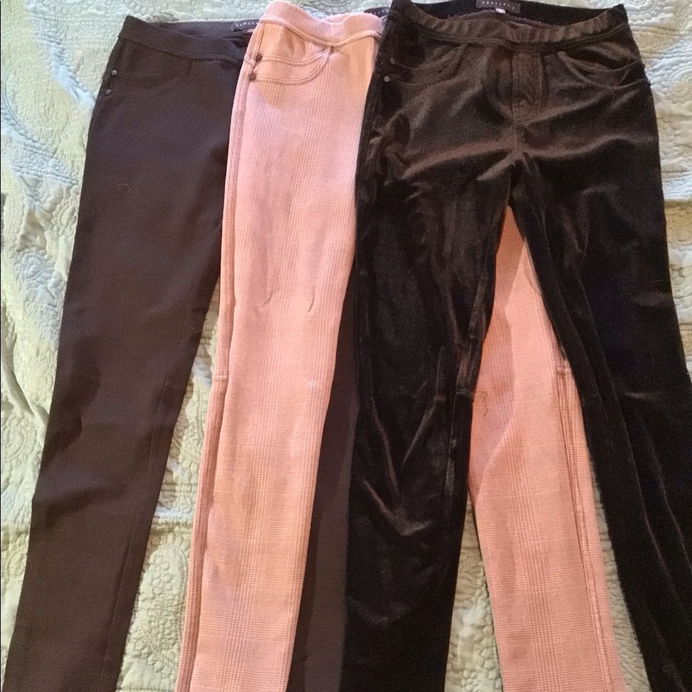 Sanctuary Grease Style Legging Three Pack Bundle, Size XS